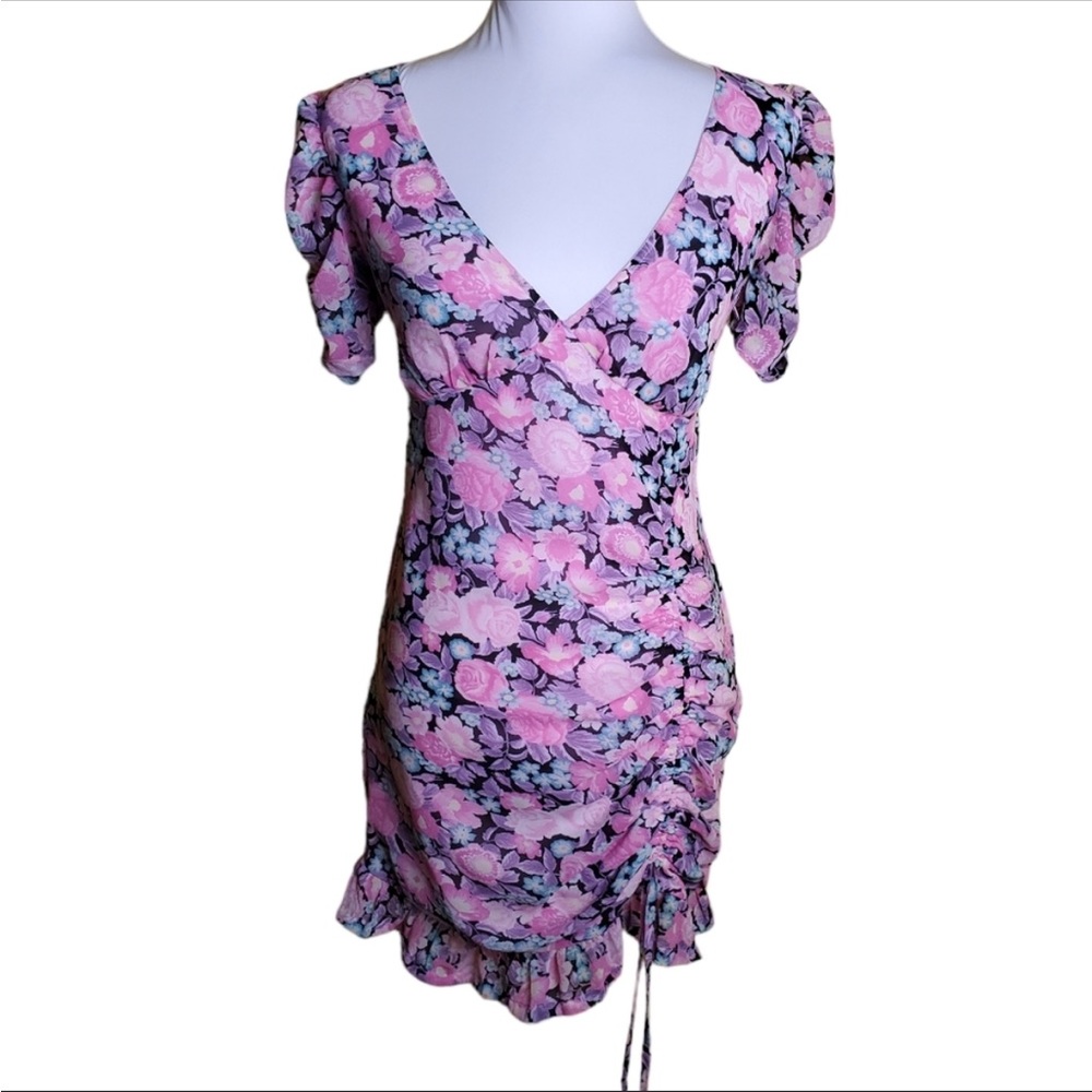 H&M Floral Mini Dress size xs